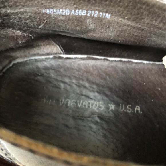 John Varvatos Hipster Chukka Dark Brown, Size 11 main image 4
